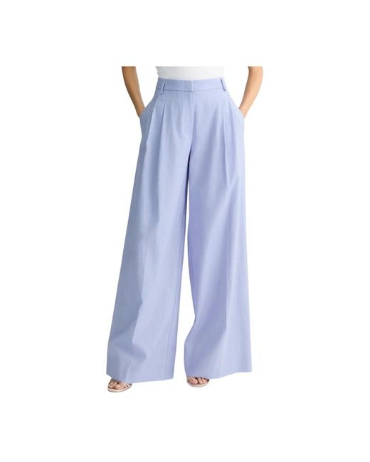 Liu Jo Wide Trousers in het Blue