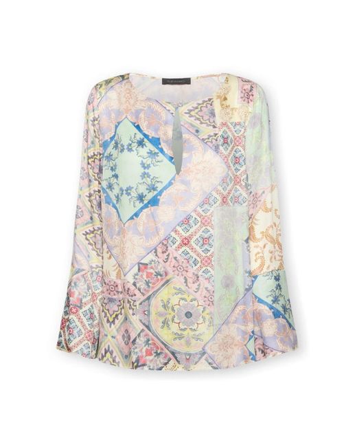 Blouses Elena Miro de color Blue
