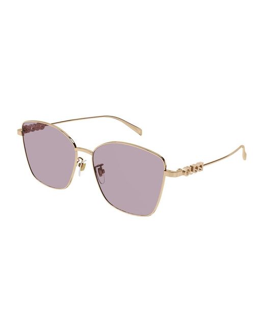 Gucci Yellow Sunglasses