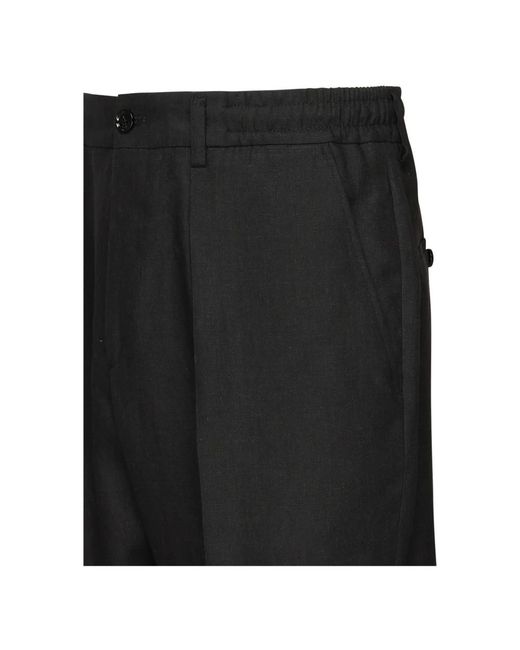 BE ABLE Black Slim-Fit Trousers for men