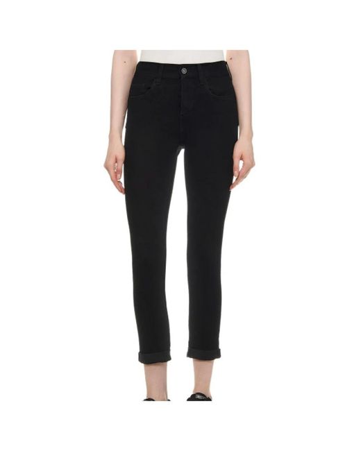 Liu Jo Black Cropped Jeans