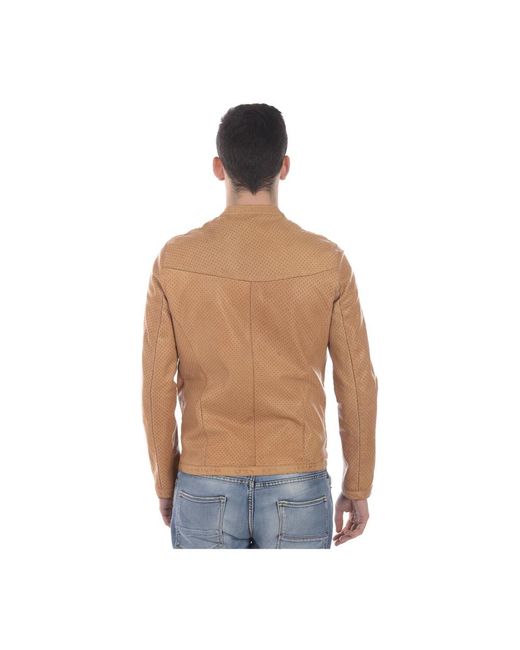 Daniele Alessandrini Natural Leather Jackets for men