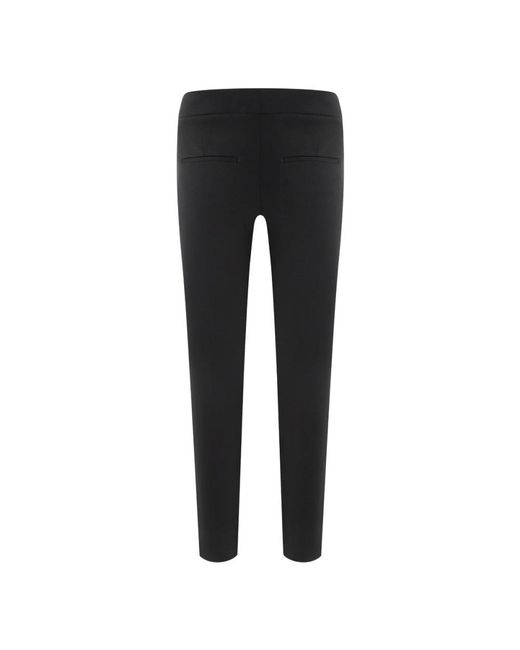 Cambio Black Slim-Fit Trousers