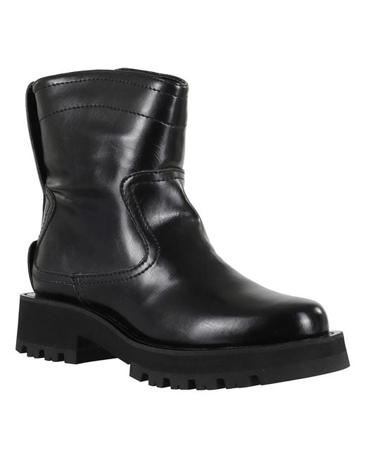 Ganni Black Ankle Boots