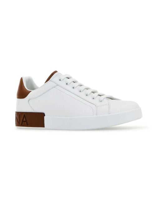 Dolce & Gabbana White Sneakers for men