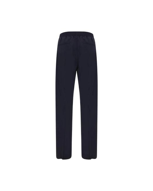 Givenchy Blue Straight Trousers for men