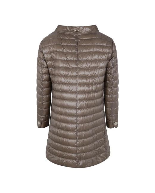 Herno Brown Down Jackets