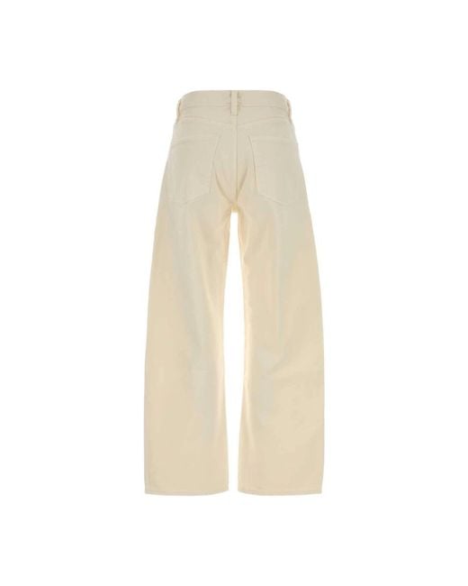 Agolde Natural Wide Jeans