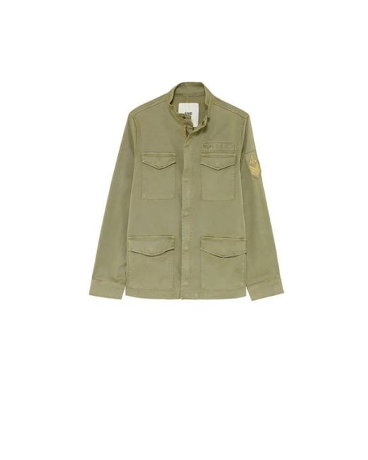 Light Jackets di Five Jeans in Green