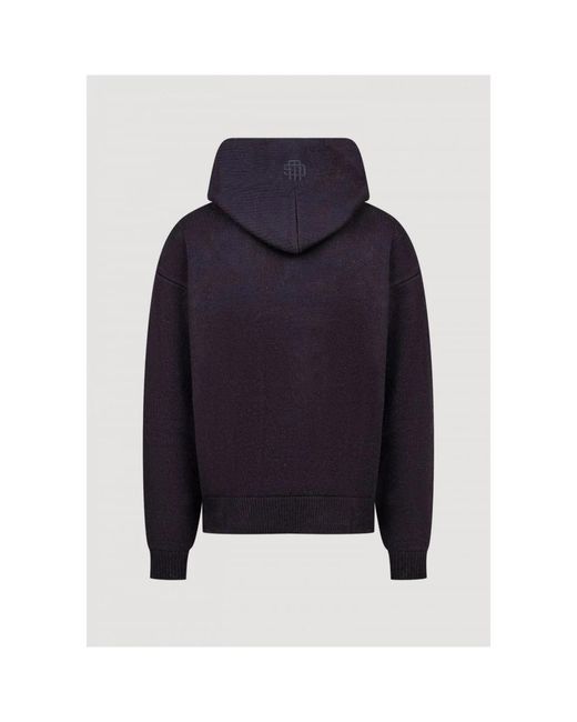 GARMENT WORKSHOP Blue Hoodies for men