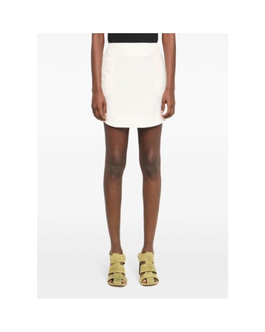 J.W. Anderson White Short Skirts