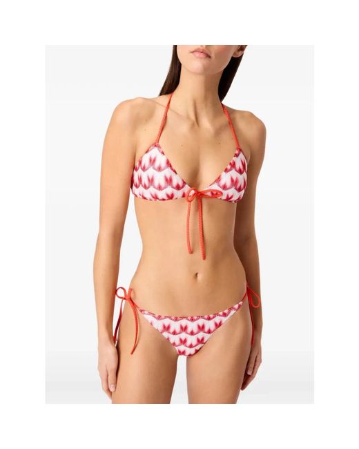 Missoni Red Bikinis