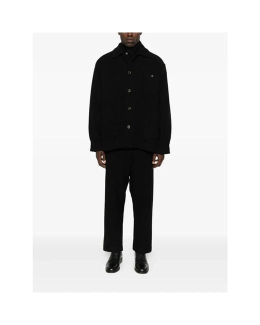 Light Jackets Uma Wang de hombre de color Black