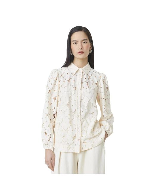 Suncoo Lamour Blouse in het White