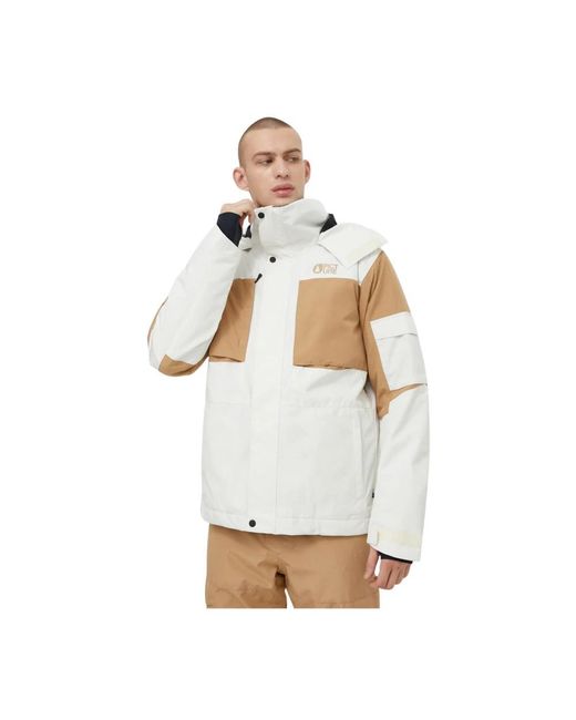 Picture Payma Jacket in het White voor heren