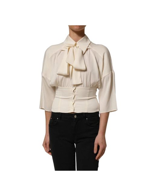 Dolce & Gabbana Natural Blouses