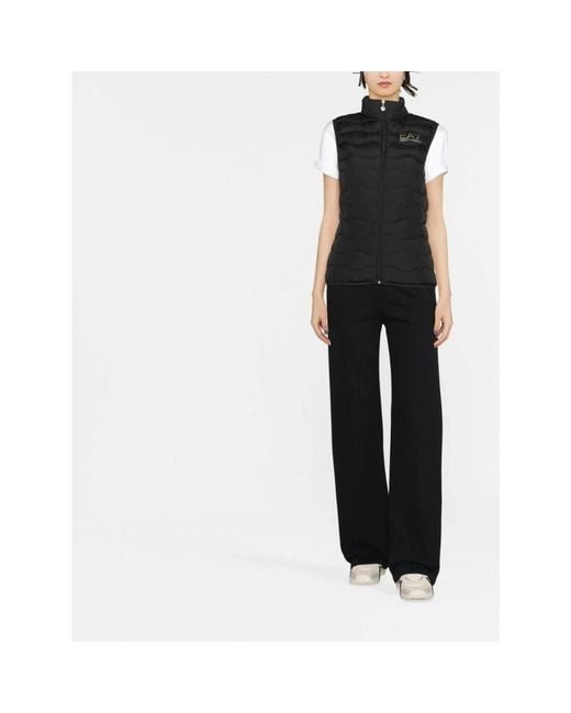 EA7 Black Waistcoats