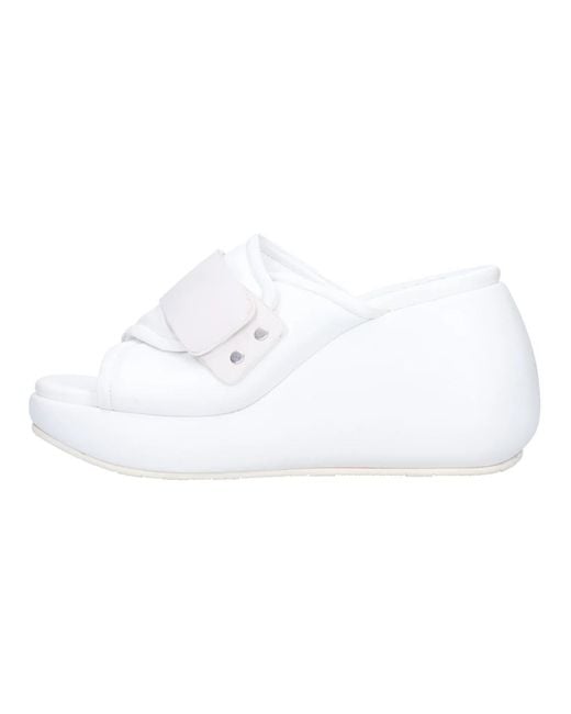 Casadei White Wedges