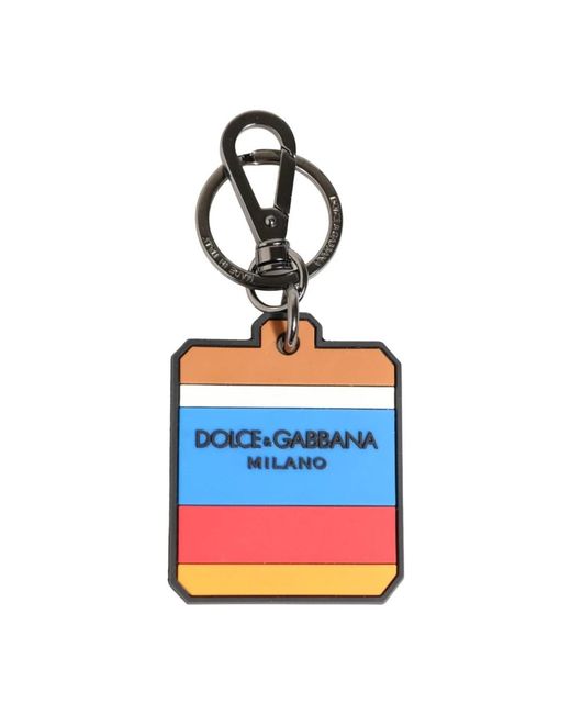 Dolce & Gabbana Blue Keychains for men