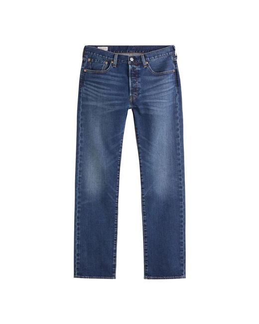 Jeans denim regular fit indaco scuro di Levi's in Blue da Uomo