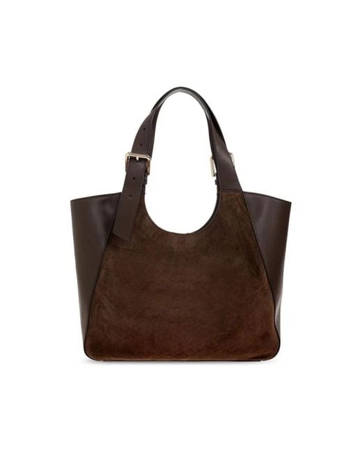 Furla Brown Shopping Bags