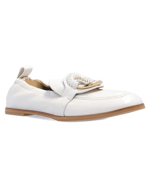 See By Chloé White Loafers