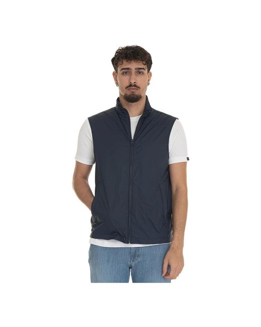 Vests di Fay in Blue da Uomo