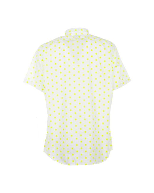 Liu Jo Short Sleeve Shirts in het Yellow voor heren