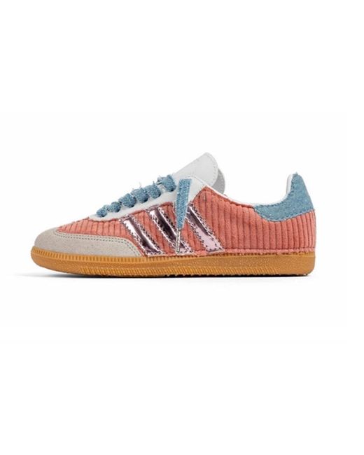 Adidas Pink Samba Custom