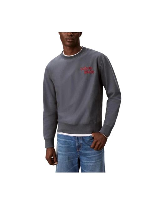 Calvin Klein Gray Sweatshirts for men