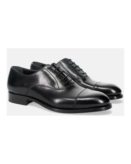 Sangiorgio Black Dress Shoes for men