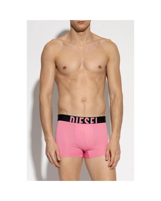 DIESEL Ondergoed ,Roze ,Damien D-Pop 40 Boxer in het Pink voor heren