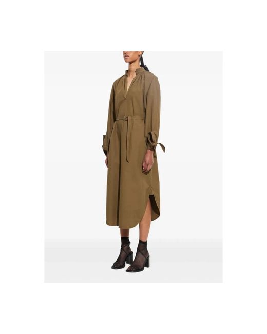 Christian Wijnants Green Trench Coats