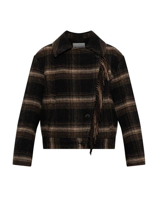 Isabel Marant Galeane Jas in het Black