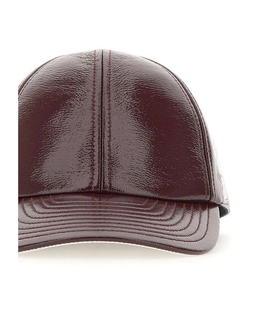 Courreges Brown Caps