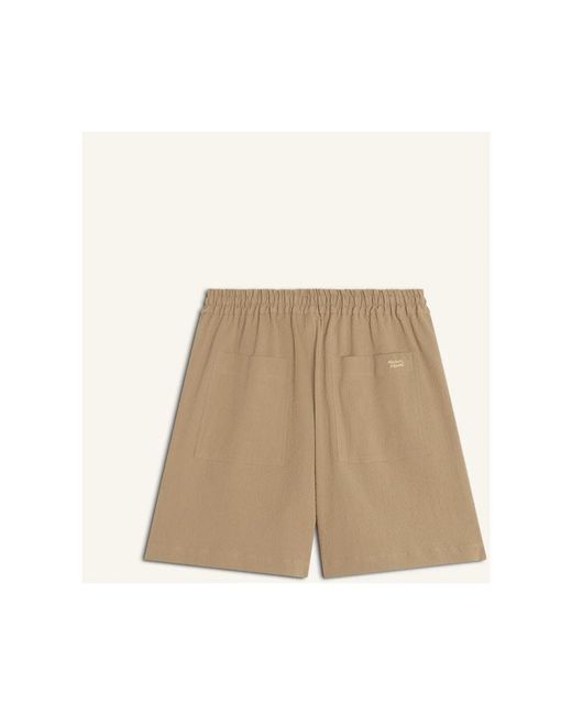 Maison Kitsuné Natural Casual Shorts for men