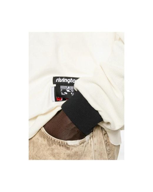RRR123 White Sweatshirts for men