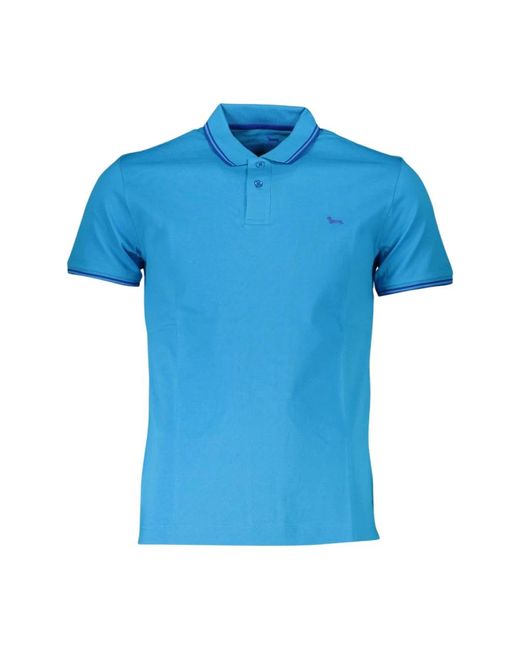 Harmont & Blaine Blue Polo Shirts for men