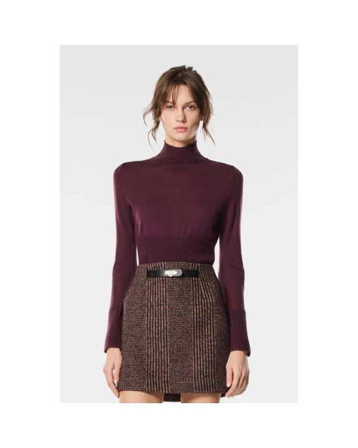 Nenette Purple Maglia Lupetto