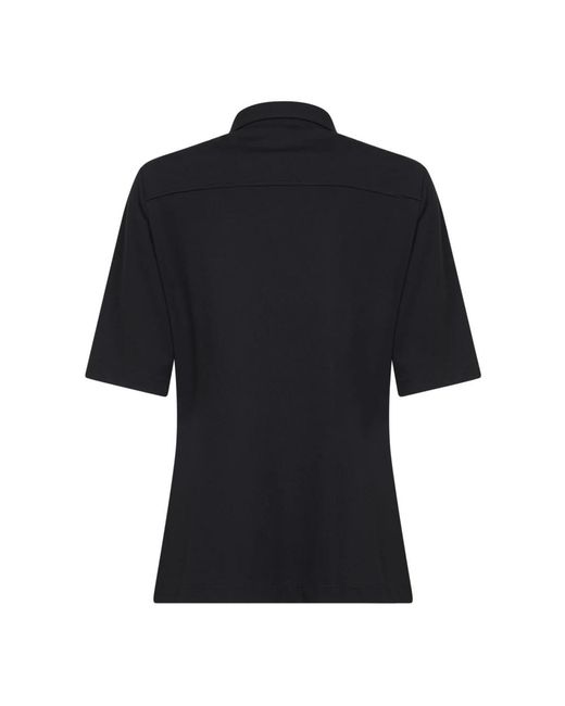 Blanca Vita Black Polo Shirts