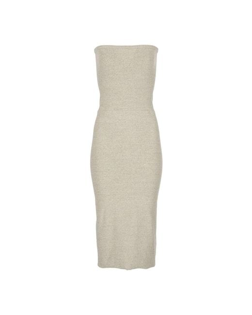 Midi Dresses Humanoid de color Natural