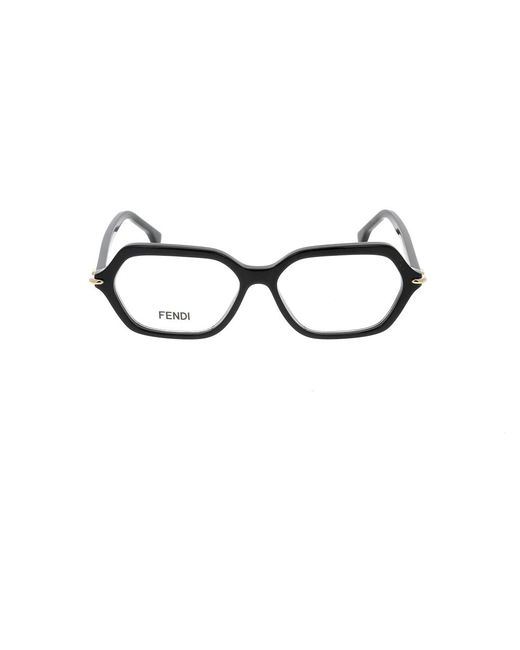 Fendi Brillen in het Black