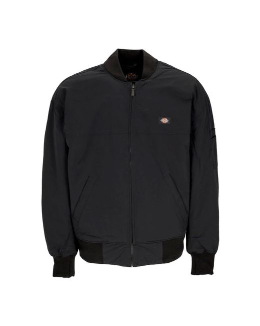 Dickies Black Overbrook Bomber Jacket Bomber Jacket for men