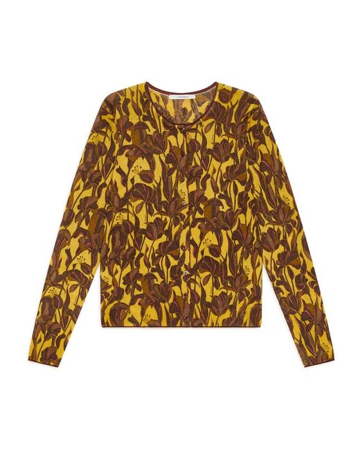 Maliparmi Yellow Cardigans
