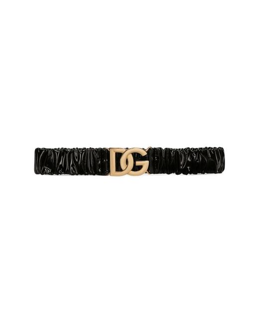 Dolce & Gabbana Black Belts