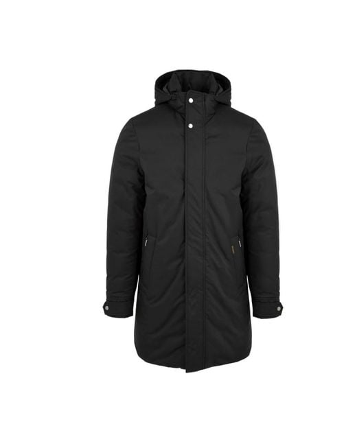 Moorer Black Winter Jackets for men