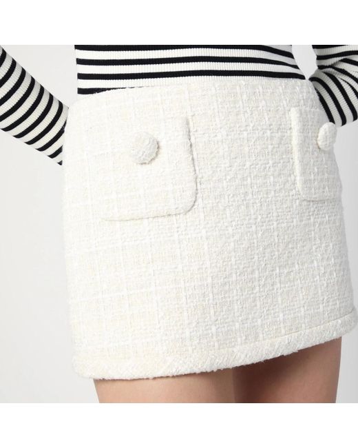 Marc Jacobs White Short Skirts