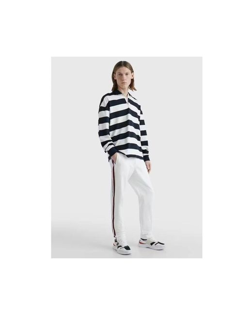 Tommy Hilfiger White Sweatpants for men