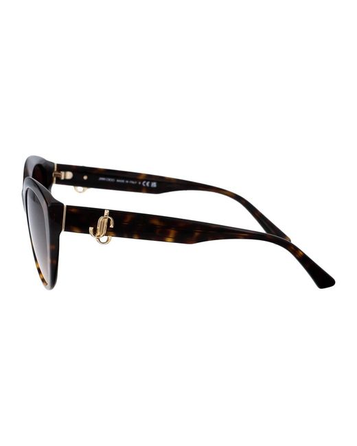 Accessories > sunglasses Jimmy Choo en coloris Brown