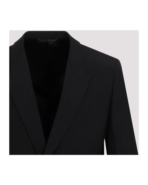 Givenchy Schwarze wolljacke stilvolle oberbekleidung in Black für Herren